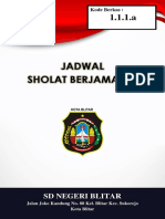 1.1.1.a Jadwal Sholat Jama'Ah