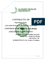 Contracts III End Term