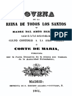 Novena de La Reina de Todos Los Santos y Madre Del Amor Hermoso 1864
