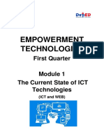Module 1 ICT and Web For Upload