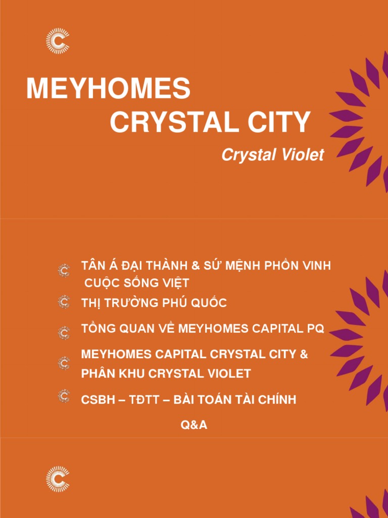 Meyhomes Capital Crystal City CDT Training Meyhomes GD2 PDF