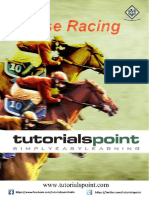 Horse Racing Tutorial