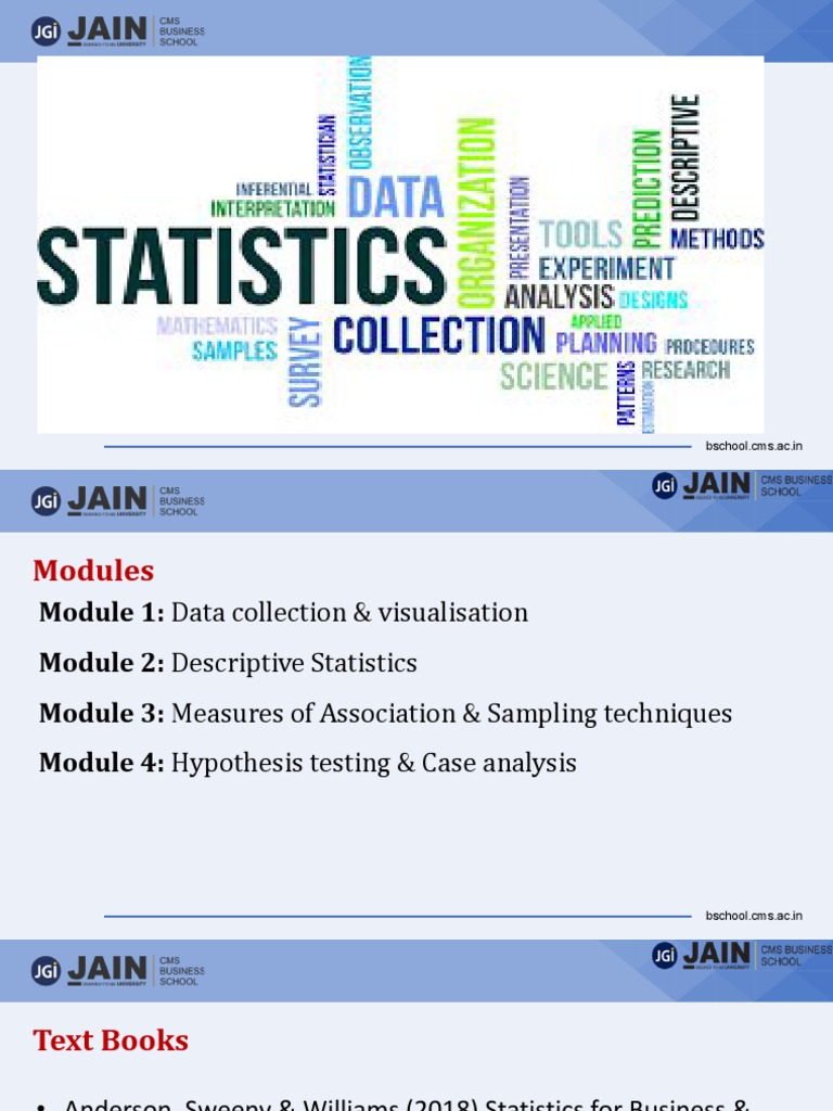 BSchool CMS Modules: Data Collection, Stats, Textbooks & More | PDF ...