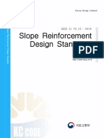 KDS 11 70 15 Slope Reinforcement Design Standards