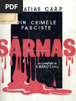 Cartea Neagra, Suferintele Evreilor Din Romania, Vol 1, 1946 | PDF