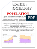 Population: Ladakh: Demography