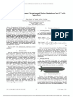 Hydrodynamic Performance Calculation and Motion Simulation of An AUV With Appendages