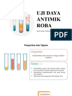 Uji Aktivitas Antimikroba