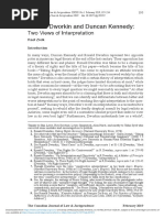 Zreik - Ronald Dworkin and Duncan Kennedy. Two Views of Interpretation (2019)