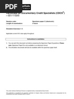 Cdcs Exam Sample Questions And Answers Pdf Letter Of Credit Bill