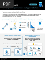 SQL Server 2022 Datasheet