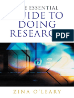 The Essential Guide To Doing Research