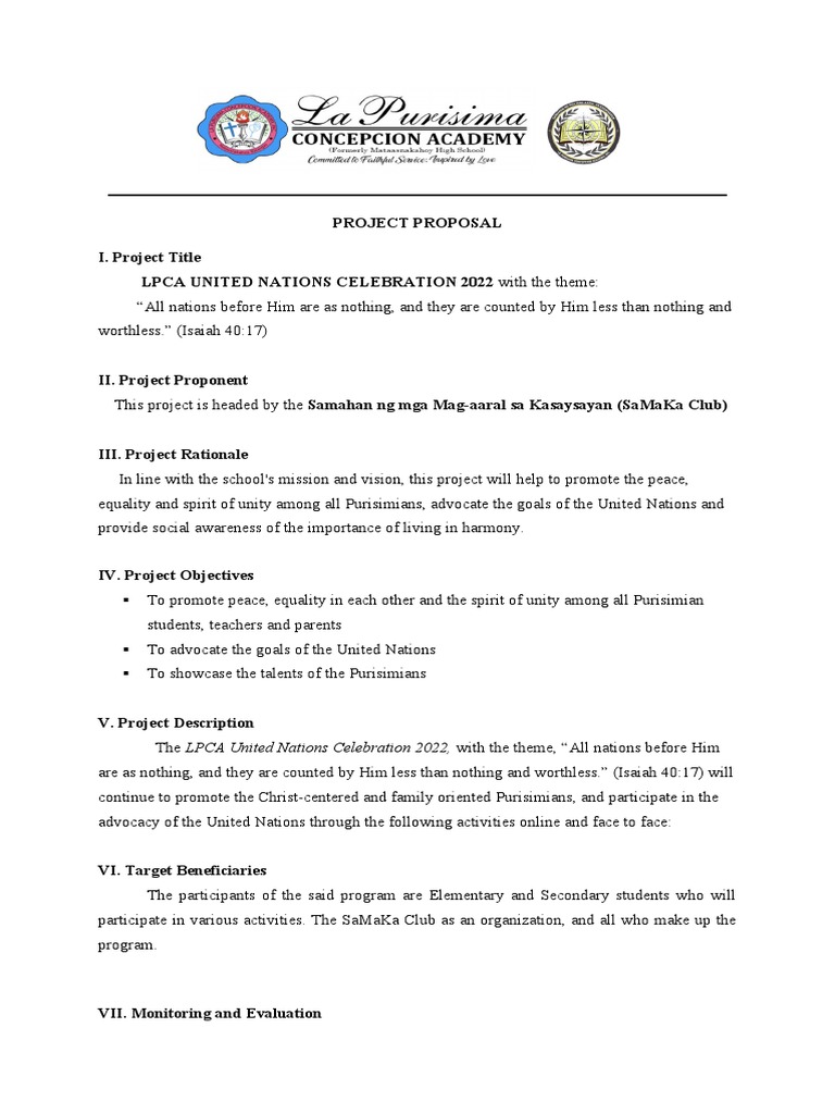 LPCA United Nations Celebration 2022 | PDF
