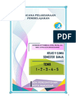 RPP Kelas 5 (Lengkap I Lembar)