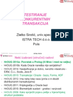 608 - Zlatko Sirotić - Testiranje Konkurentnih Transakcija - HrOUG2018