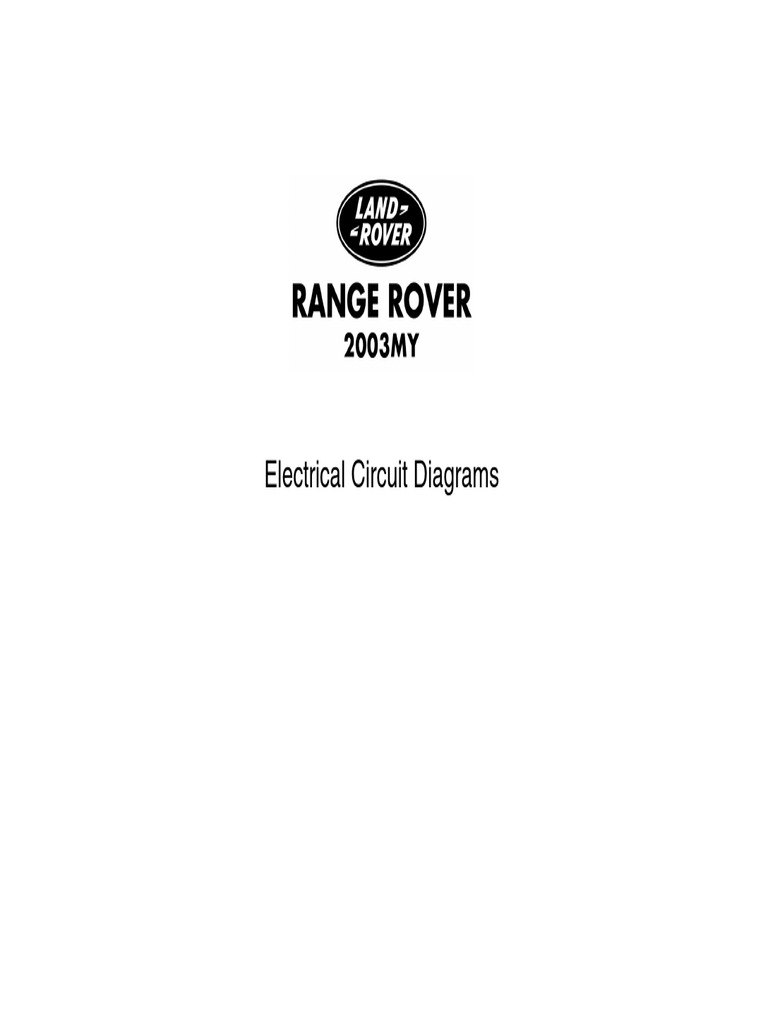 L322 Range Rover Wiring Guide | PDF | Electrical Connector | Electronic ...