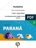 55 Aula 2 Série Filosofia Os Contratualistas III