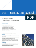 Agregate de Cariera - Betoane Si Prefabricate