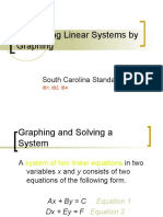 3.1 Graphing Systems of Linear Equations