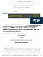 Badan Pengawas Obat Dan Makanan - Republik Indonesia