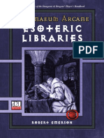 PJR 233 - D20 - Athenaeum Arcane - Esoteric Libraries