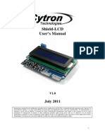 Cytron LCD Keypad Shield Arduino Datasheet