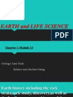Geologic Time Scale Relative and Absolute Dating