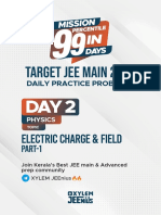 Electric Charge & Field DPP - Day 02