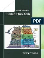 Science 11 EARTH AND LIFE SCIENCE Geologic and Time Scale