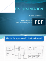 Block Diagram of Motherboard