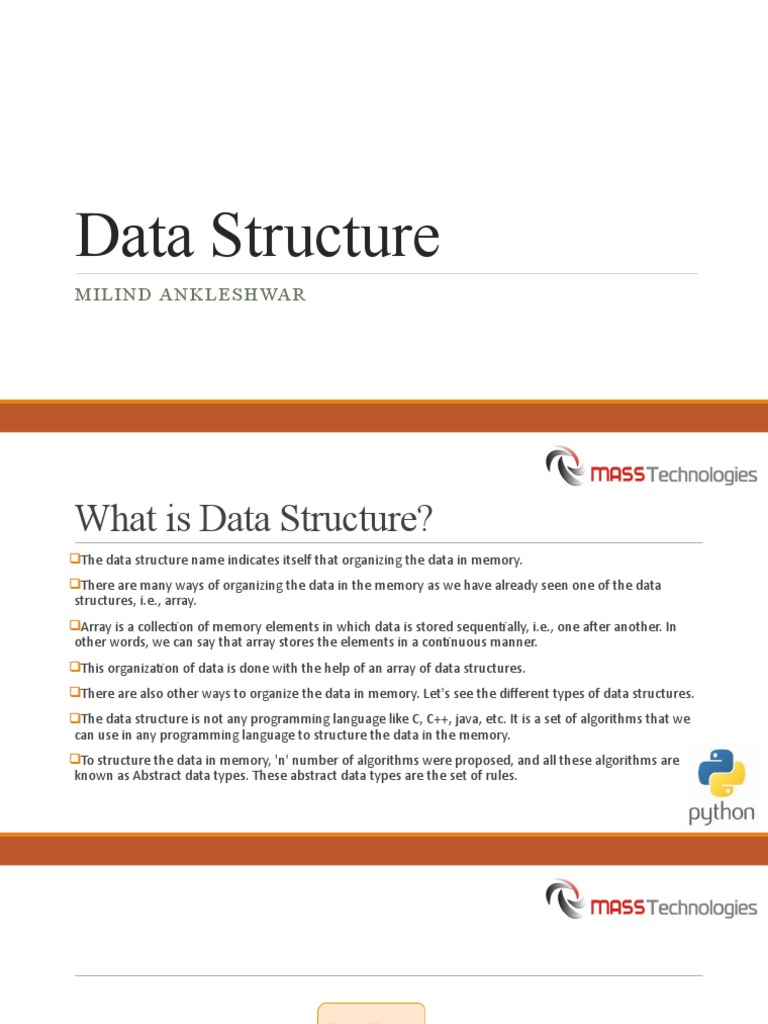 Python Data Structure | PDF | Data Type | Boolean Data Type
