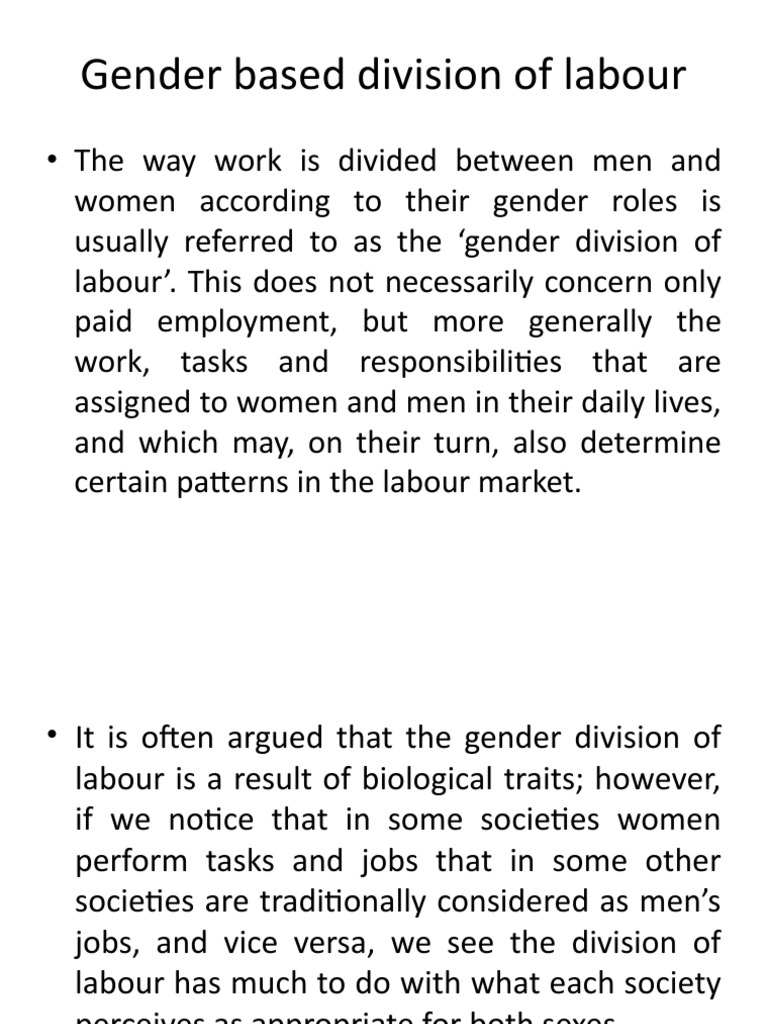 gender-based-division-of-labour-pdf-employment-gender