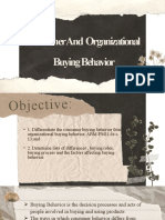 Buying Behavior Module 7