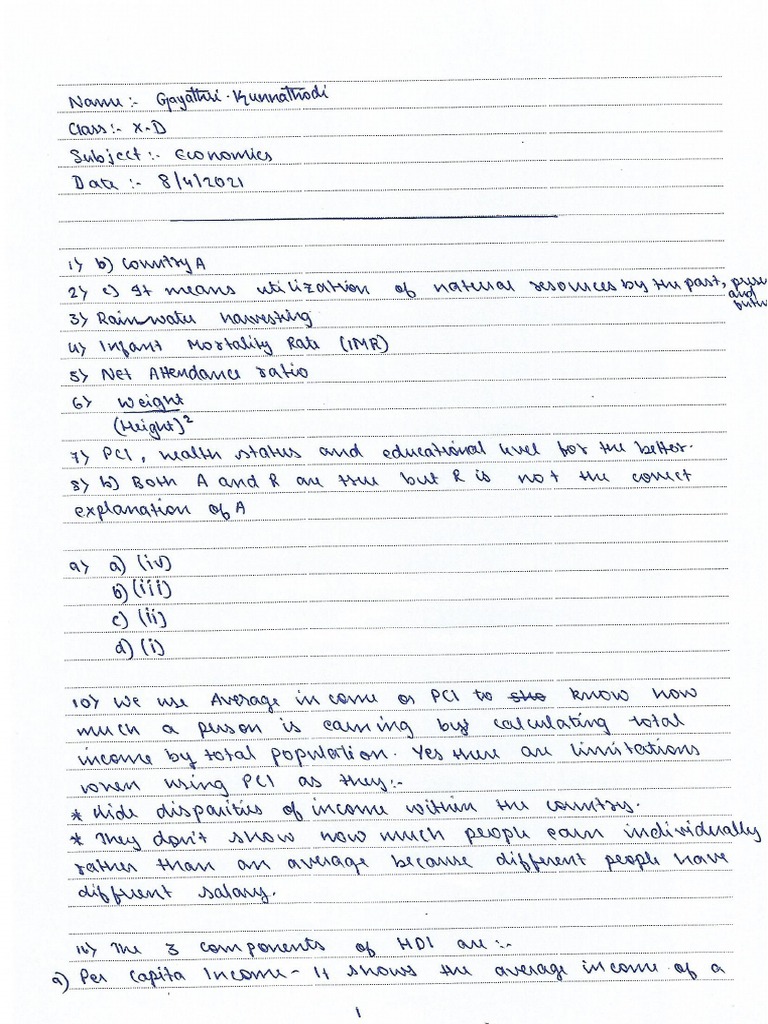 Eco 1 | PDF