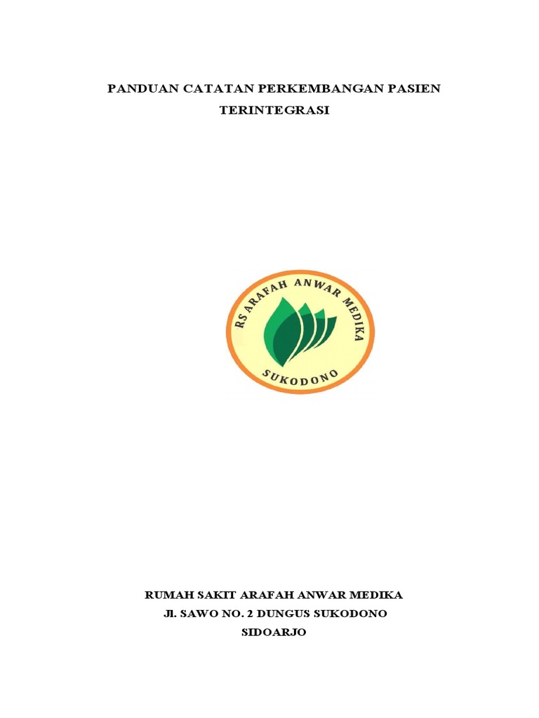 Panduan CPPT Rumah Sakit Arafah Medika | PDF