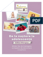 E-Book Etapele de Dezvoltare de La Naștere La Adolescență - Părinți Pe Sârmă Cu Adina Giurgea