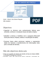 Aula Base de Dados No Excel 2