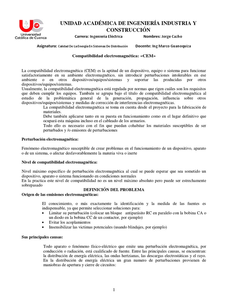 Compatibilidad CEM PDF Compatibilidad