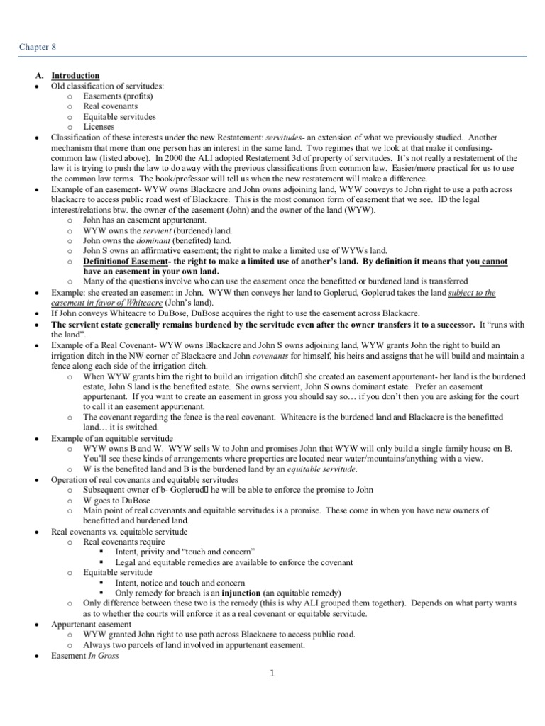 Full - Outline Prop 2 | PDF | Easement | Covenant (Law)