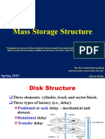 Mass Storage Structure: Disk Structure, RAID Levels, and Disk Scheduling Algorithms