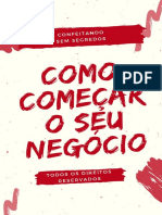 Como Começar o Seu Negócio