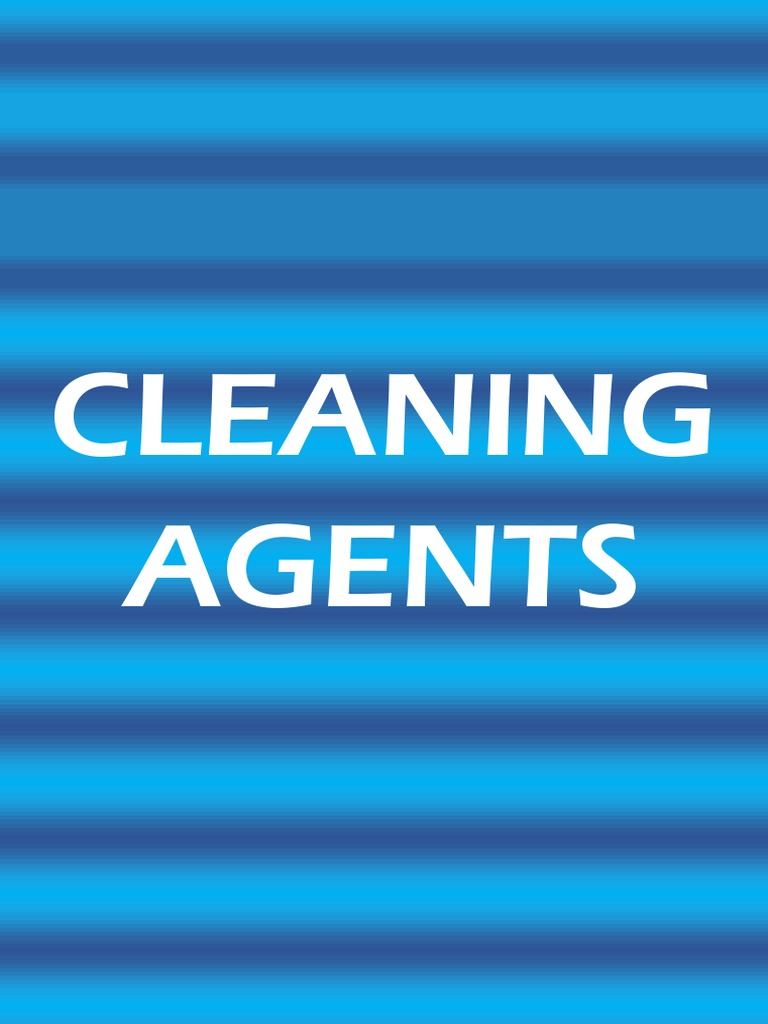 Assignment 2 Cleaning Agents PDF Bathroom Materials