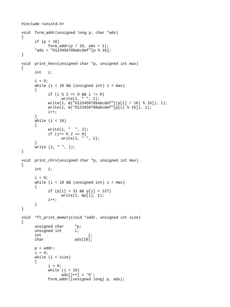 FT Print Memory | PDF