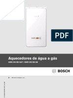 Manual Aquecedores de Agua A Gas GWH300D