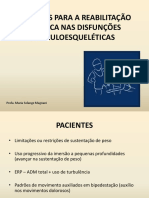 14 Aula - Princípios para Reabilitação Aquática Nas Disfunções Musculoesqueléticas