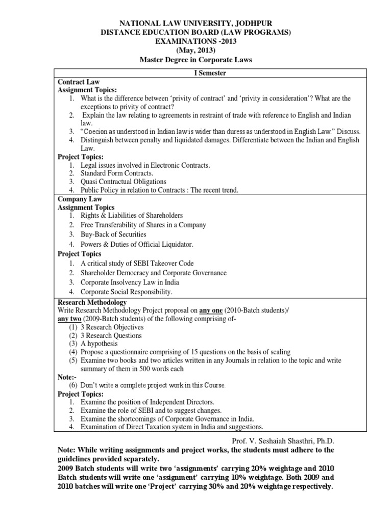 Projectassignment mcl isem pdf civil law legal system corporations