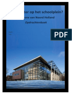 Opdrachtenboek Hoogwater Op Het Schoolplein (Regio Kustzone Van Noord Holland)
