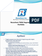 Recochem TMW Gold Application - Indonesia