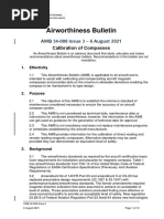 Airworthiness Bulletin 34 008 Calibration of Compasses