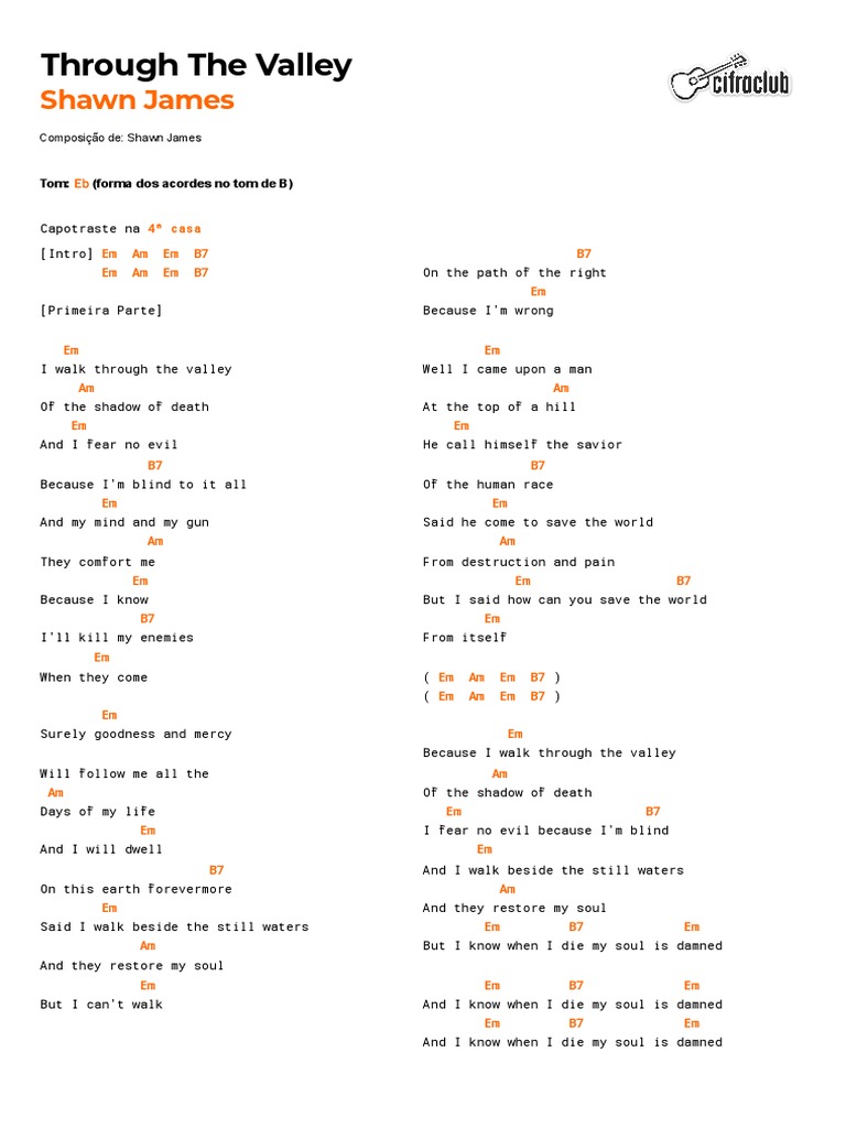 Shawn James Through The Valley PDF